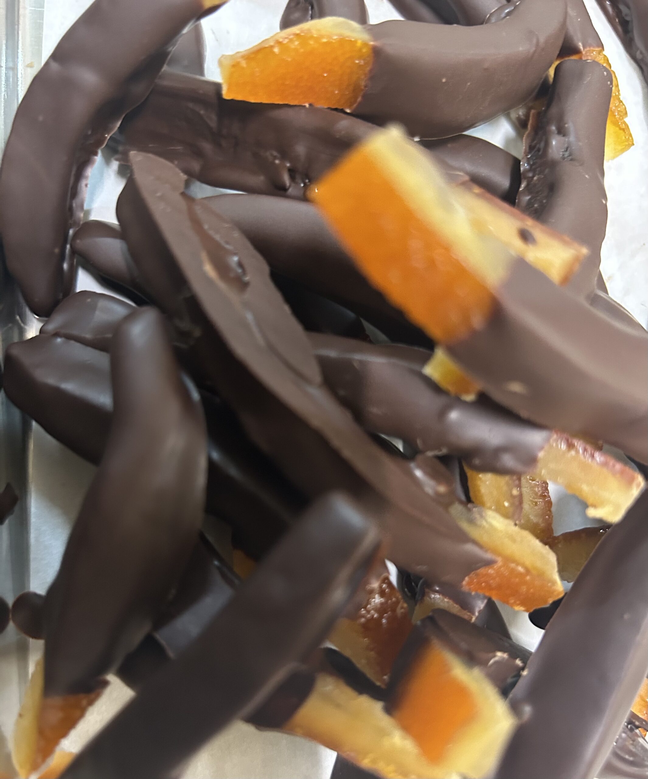 FILETTI DI ARANCIA AL CIOCCOLATO 150g